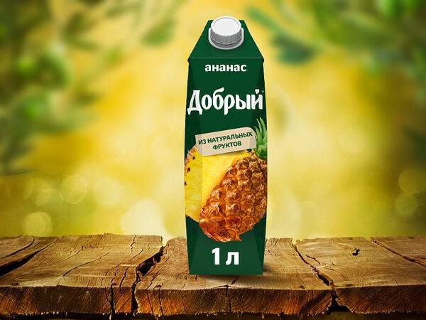 Евразия-Экспресс - Добрый Ананасовый нектар 1л