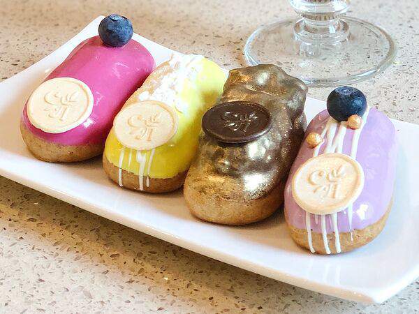 Счастливые люди - Сет из четырех мини-эклеров