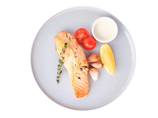 Мандарин - Стейк из лосося