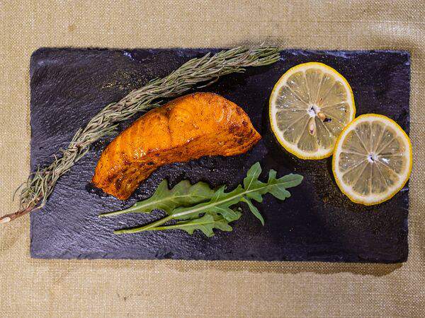 Старый Ереван - Стейк лосося на мангале