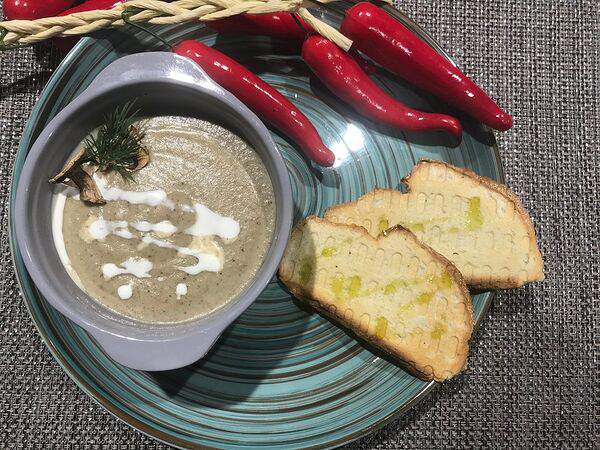 Налепили - Крем-суп из шампиньонов