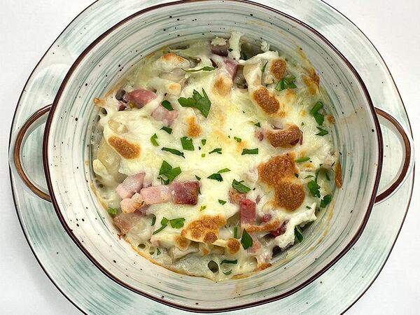 Филадельфия - Запеченные пельмени с говядиной