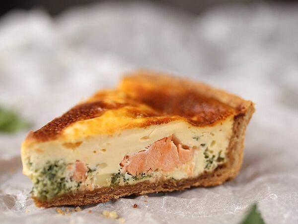 The Odi - Киш со шпинатом и лососем