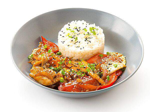 Сушишоп - Рис с курицей Кимчи