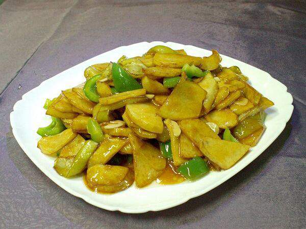 Лунзян - Тушеный баклажан, картофель, перец