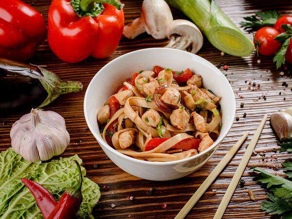 Плов хауз - Удон с курицей