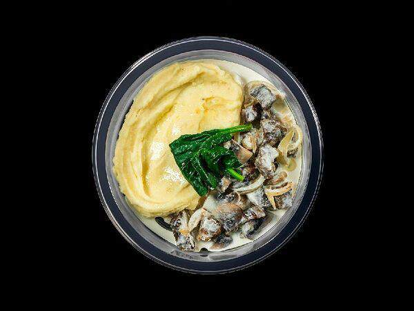 Eattery - Бефстроганов с картофельным пюре