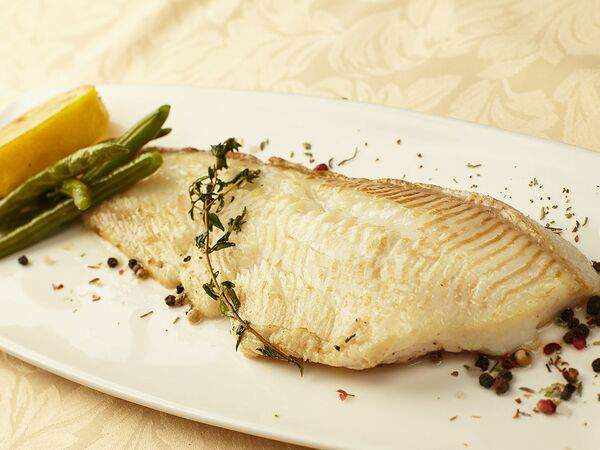 City - Палтус со стручковой фасолью