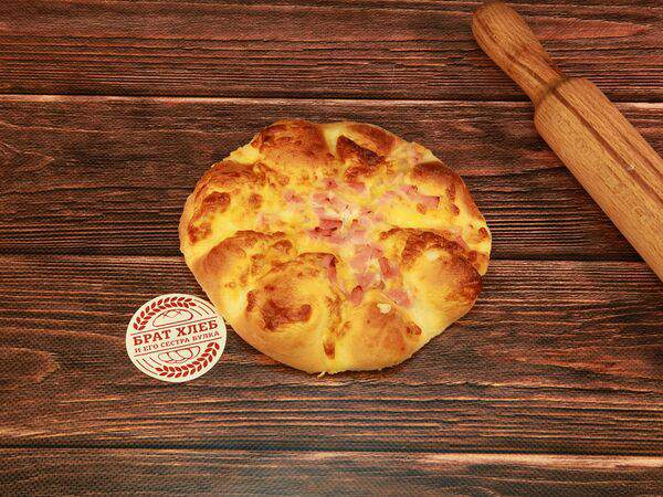 Брат Хлеб и его сестра Булка - Лепешка с ветчиной и сыром