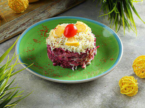 Арт-кафе Африка - Сельдь под шубой