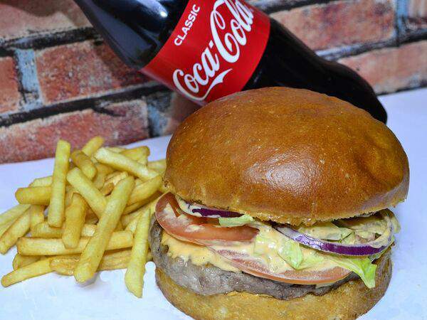 Van Пицца - Бургер Хх Комбо с говядиной