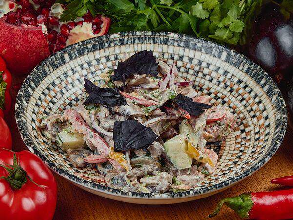 Дэда - Салат с телятиной