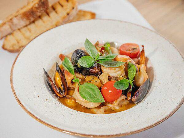 Сентропе - Соте из морепродуктов