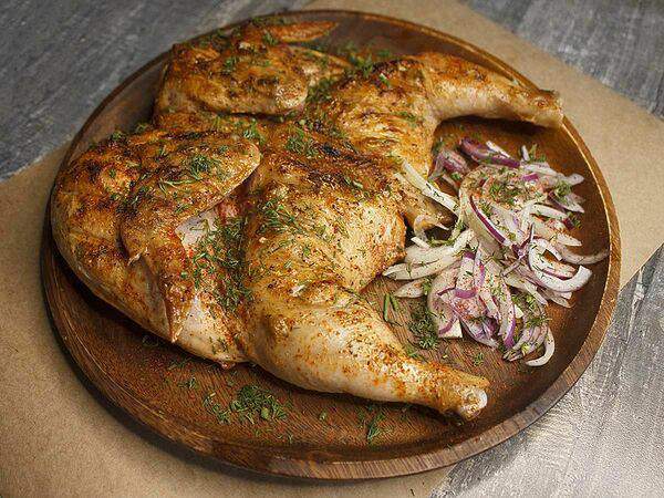 Кафемаффе - Шашлык из целой курицы