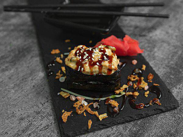 Мука и рис - Острые гунканы с угрем