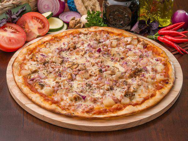 Японка - Гавайская с курицей 30 см