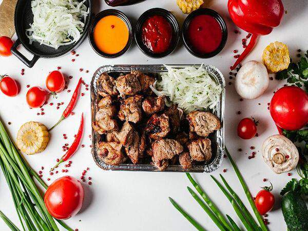 Холодец - Шашлык из cвинoй шеи