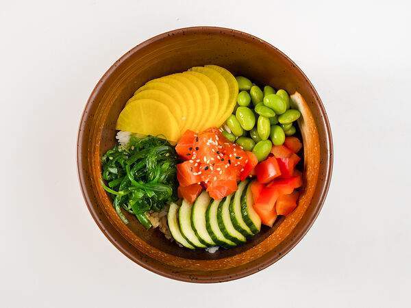 My Way, лапшичная - Поке с лососем