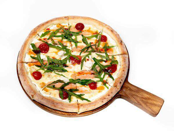 Сан сити - Пицца с лососем