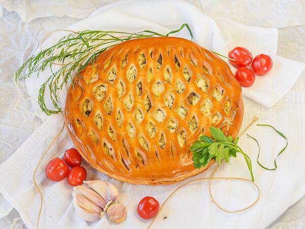 Пекарня Буханка - Пирог с курицей и грибами