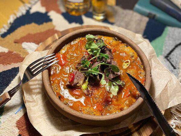 Чача-Рача - Чашушули - тушеная телятина с овощами