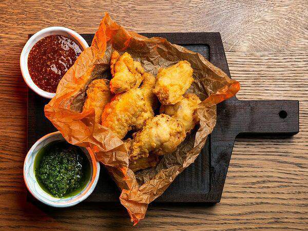 La barbecue реберная - Куриные крылышки Барбекю