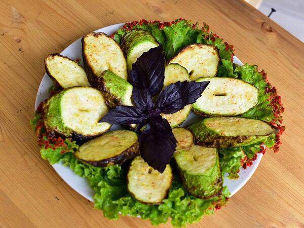 Вкусный дом - Кабачки на мангале