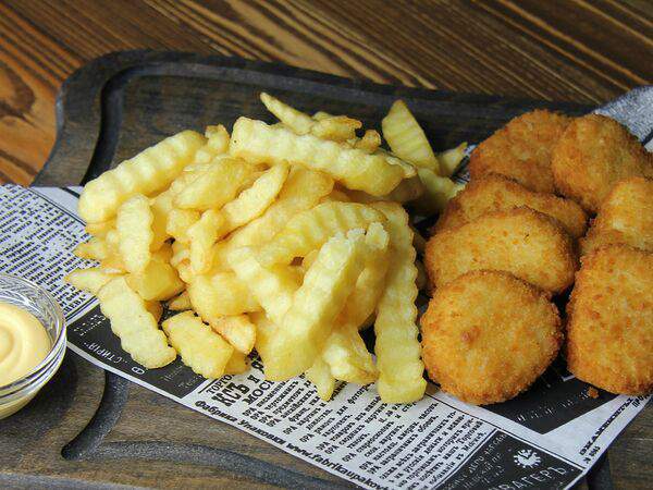 Шашлычный Двор - Наггетсы с картошкой фри