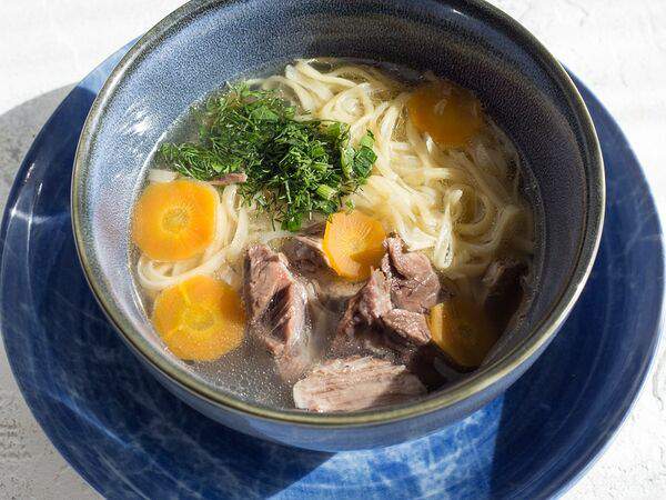 Большой Плов - Домашняя лапша с телятиной