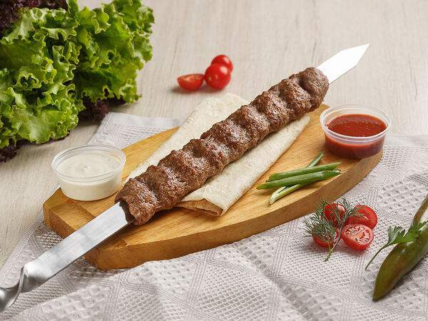 Мясо по-кавказски - Люля-кебаб из говядины по-кавказски