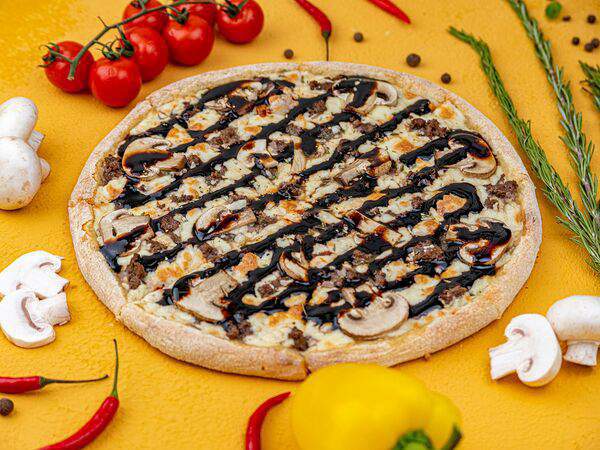 Вася Пепперони - Пицца Мясо и Грибы