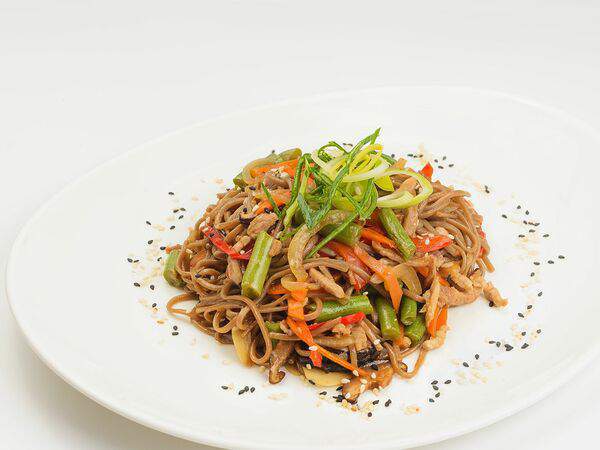 Саюри - Пшеничная лапша с креветками