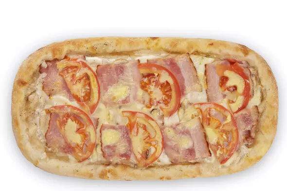 Дома Пицца - Супер пиццетта с беконом и грибами