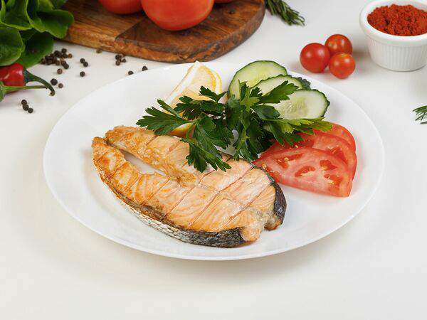 Кафе Бадо - Стейк семги