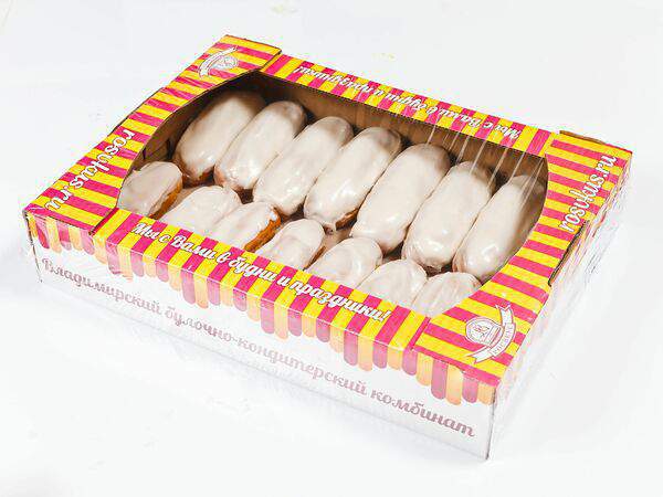 Росвкус - Эклер с помадкой