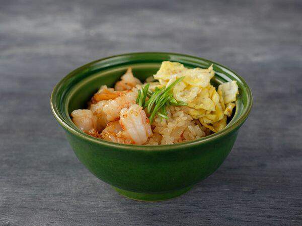 Su Mo - Жареный рис с креветкой и яйцом
