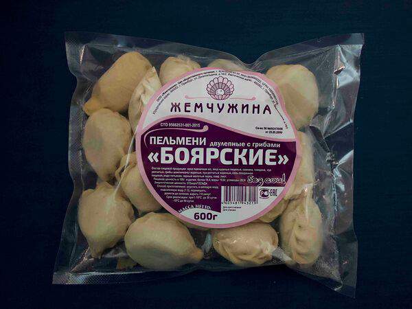 Добрый кулинар - Пельмени Боярские с грибами Жемчужина