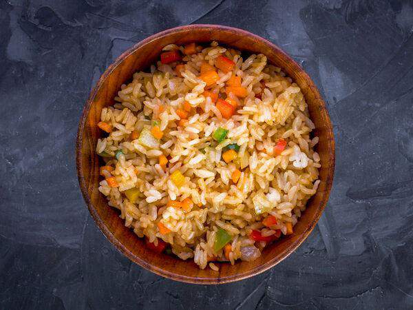 Цветение Сакуры - Рис с овощами