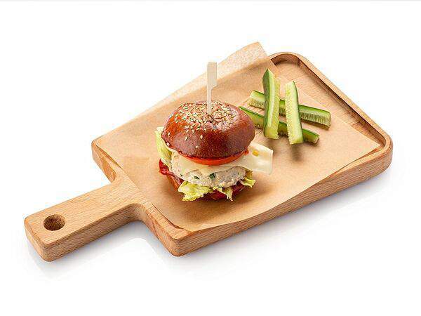 Шоколадница - Мини-бургер с куриной котлеткой