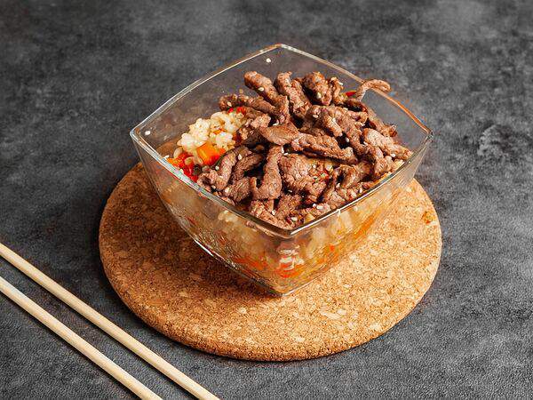 Фуджиями - Тяхан с говядиной