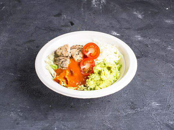 Так-Тако - Салат с курицей и томатами