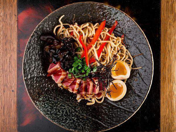 Рамен с уткой - Лапша с тунцом