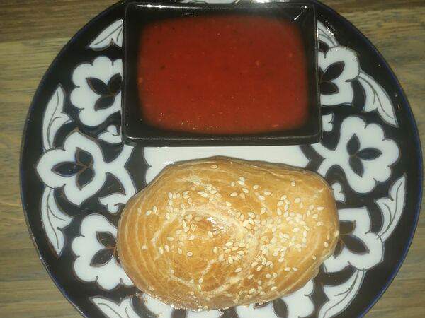 Samsa plov project - Самса с курицей и грибами