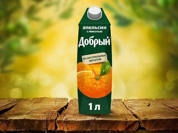 Евразия-Экспресс - Добрый Апельсиновый нектар 1л