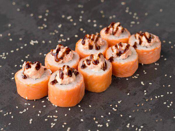 Суширолла - Ролл запеченный Филадельфия хот