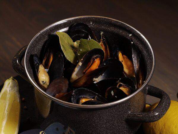 Олд Брюгге шоп & бар - Мидии в створках