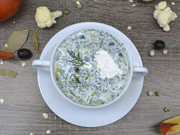 Ланч-кафе Baza Plaza - Окрошка на кефире