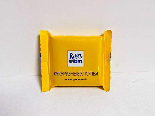 Baggins coffee - Шоколад Ritter Sport Кукурузные хлопья