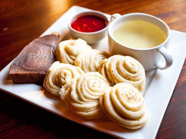 Pro Steak Burger - Хинкал слоенный