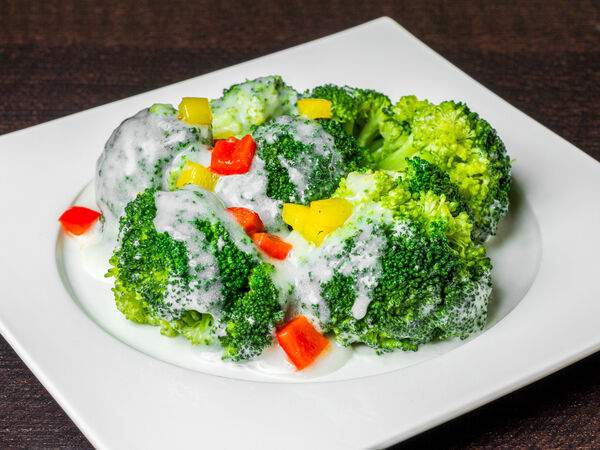 AzianA - Капуста брокколи в сливках